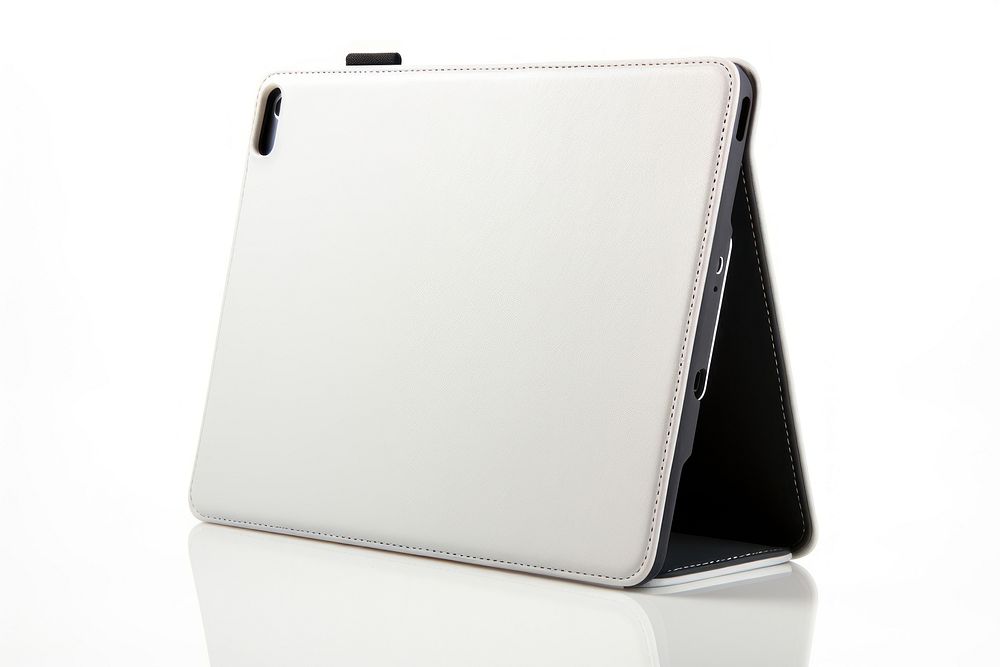 Tablet case white background accessories electronics. 