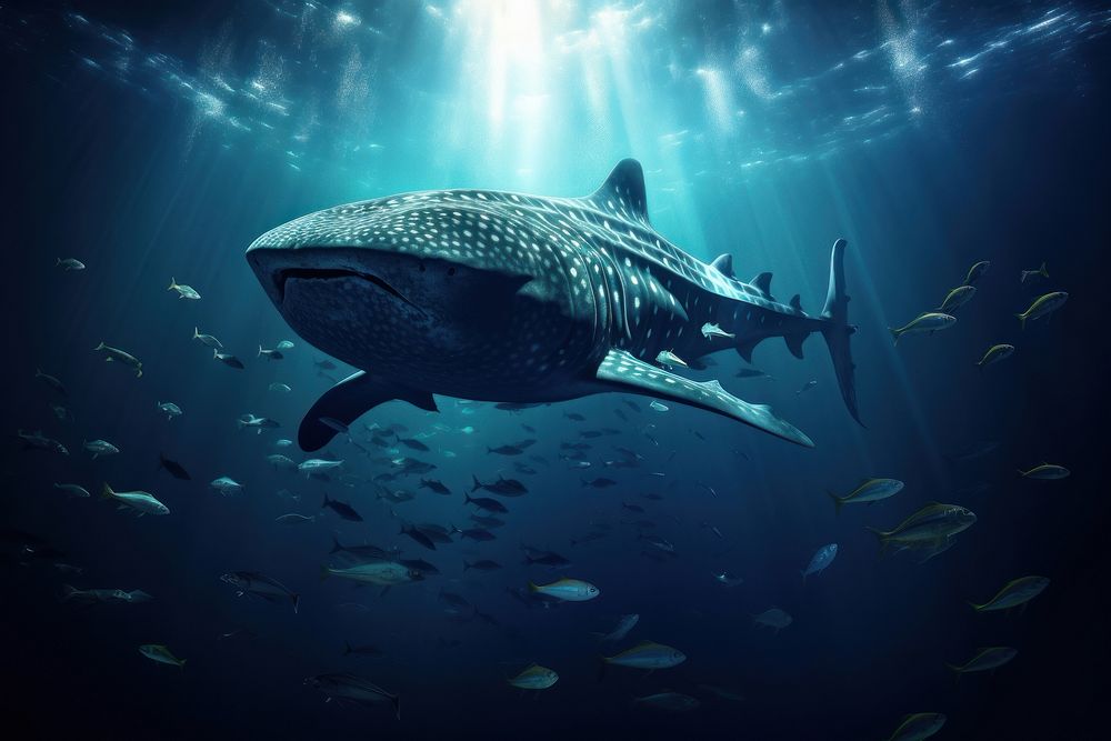 Ocean whale shark outdoors nature. 