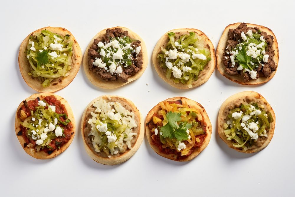 Sopes bread food meal. AI generated Image by rawpixel.