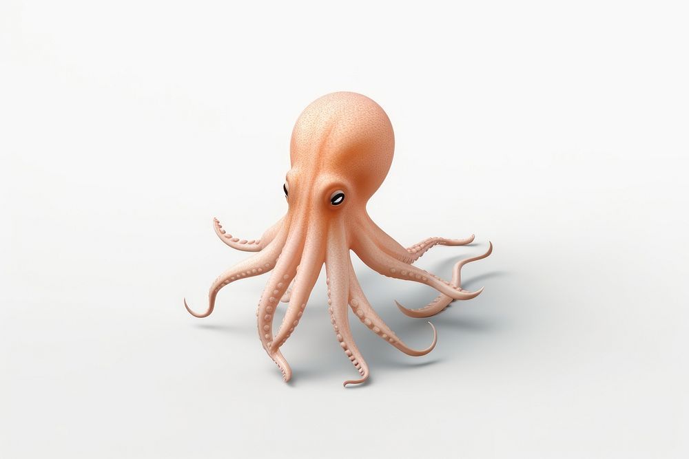Octopus animal invertebrate cephalopod. AI generated Image by rawpixel.