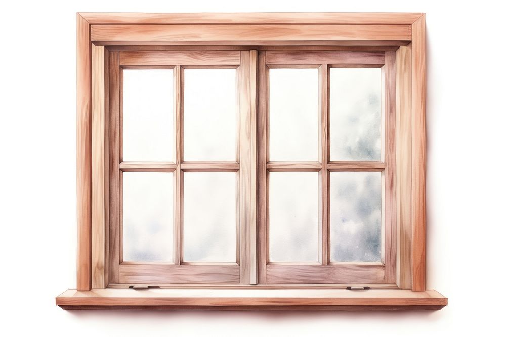 Open window white background architecture transparent. AI generated Image by rawpixel.