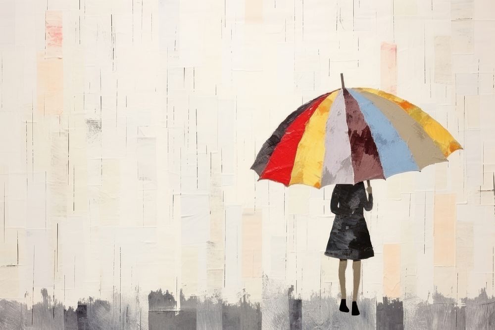 Kids backgrounds umbrella adult. AI generated Image by rawpixel.
