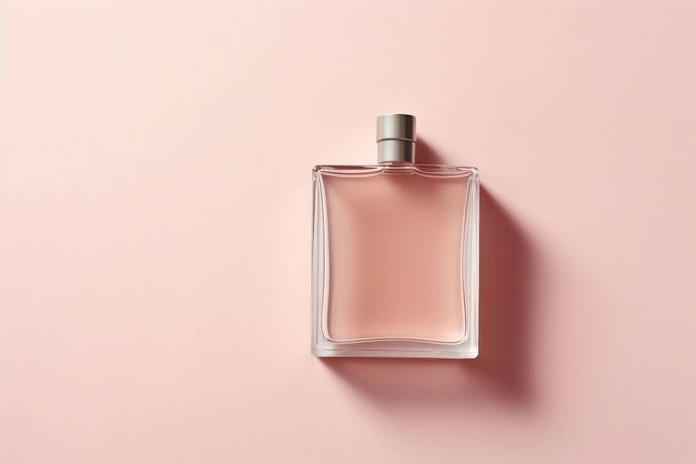 Perfume cosmetics bottle pink. AI generated Image by rawpixel.
