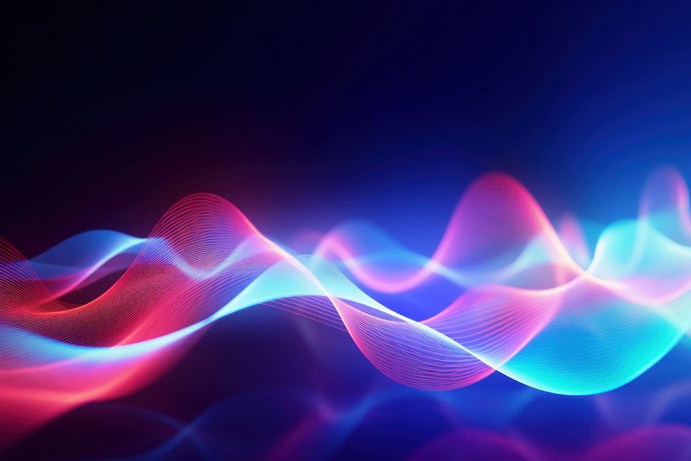 Sound rhythm backgrounds pattern purple. AI generated Image by rawpixel.
