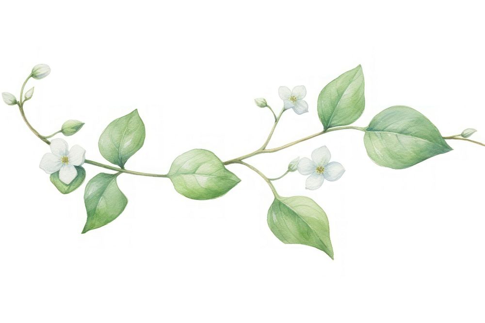 Ivy flower blossom plant. AI generated Image by rawpixel.