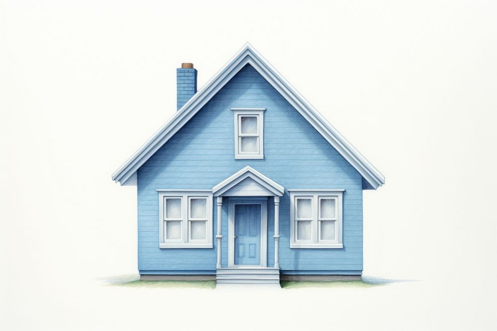 House architecture building cottage. AI generated Image by rawpixel.