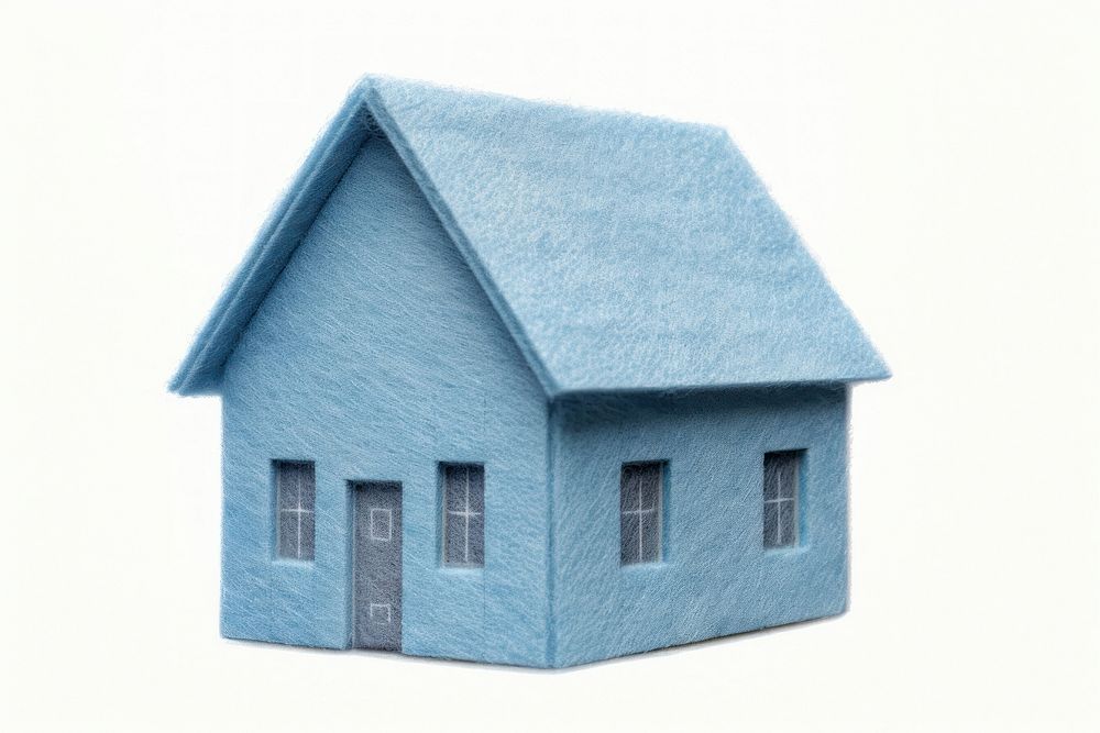 House architecture building blue. AI generated Image by rawpixel.