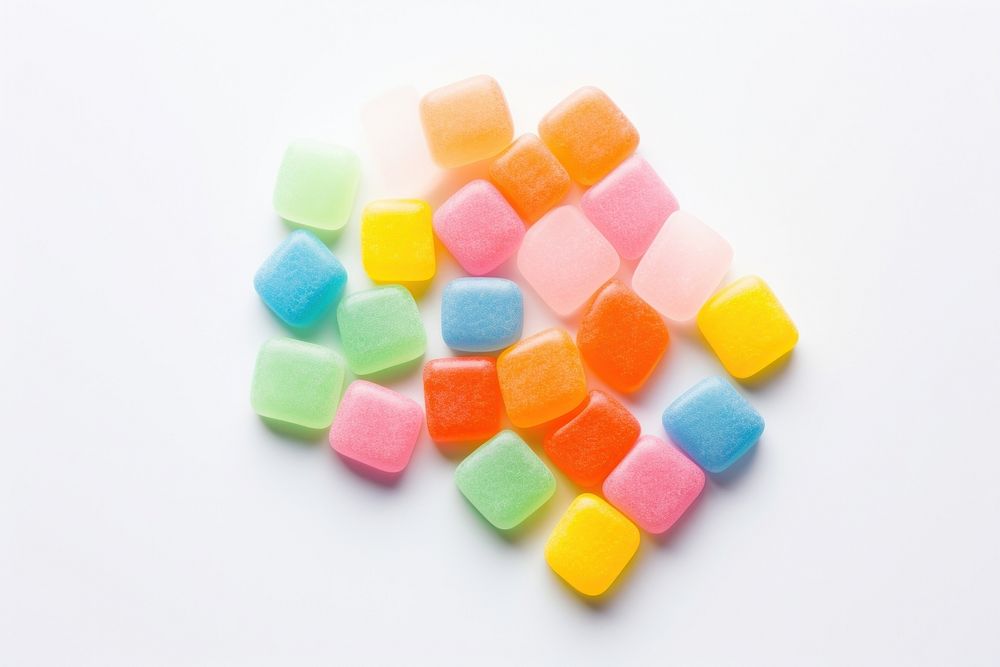 Confectionery candy pill food. AI generated Image by rawpixel.