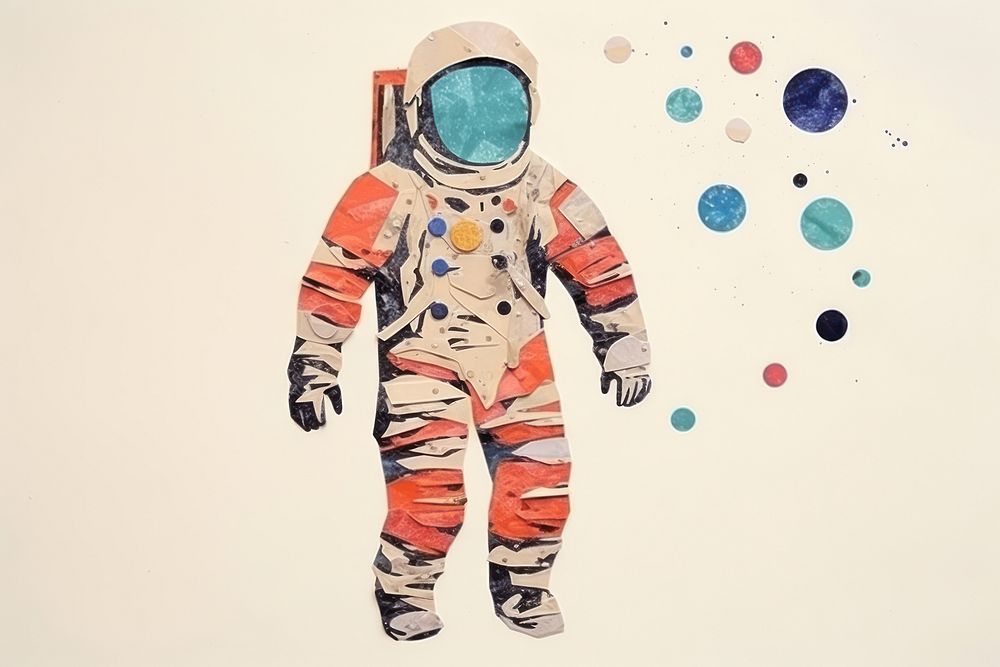Astronaut art creativity astronomy. AI generated Image by rawpixel.