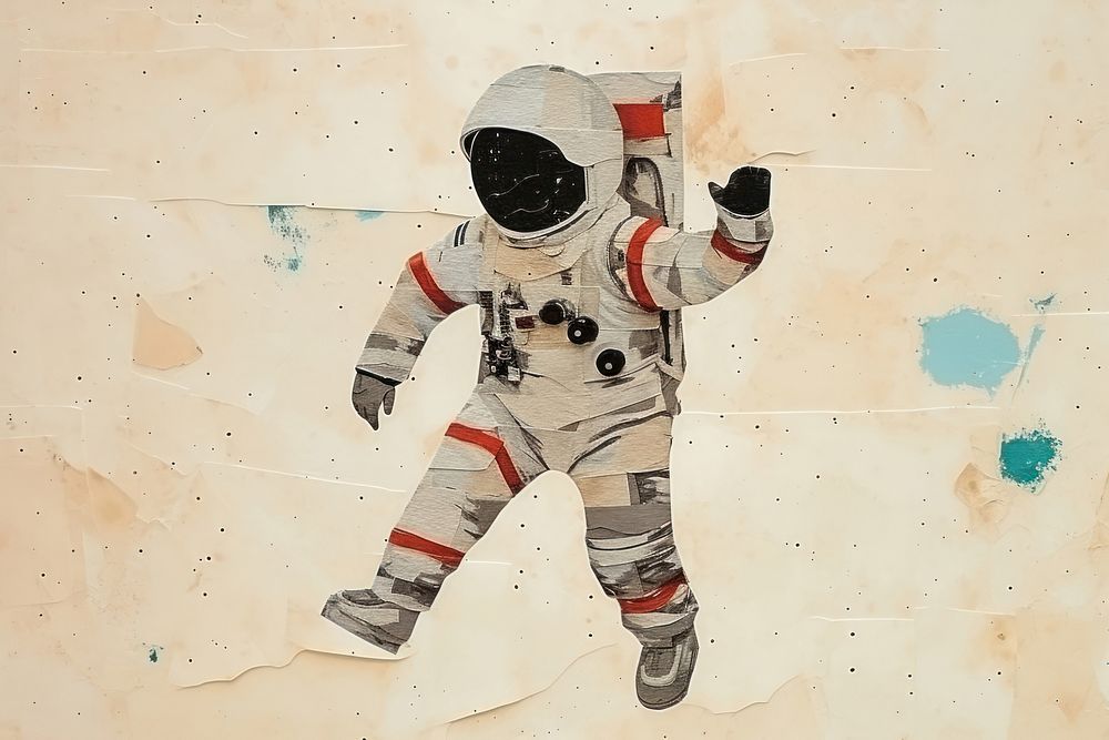 Astronaut creativity astronomy clothing. AI generated Image by rawpixel.