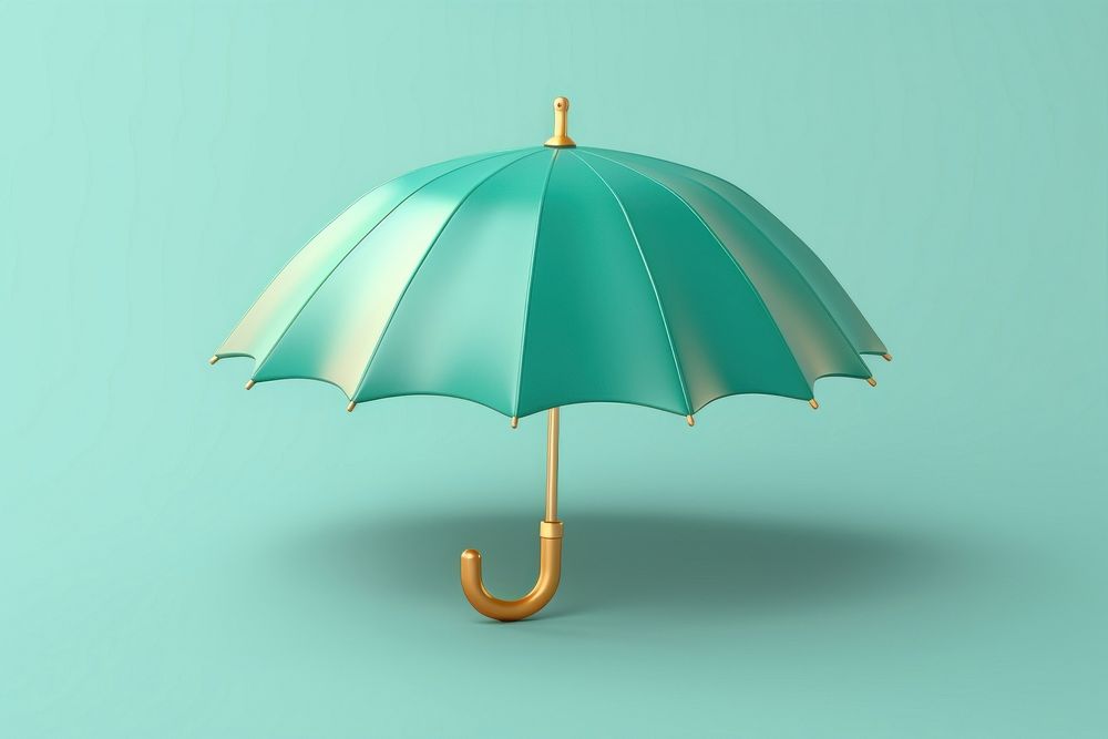 Umbrella lowpoly icon protection sheltering sunshade. AI generated Image by rawpixel.