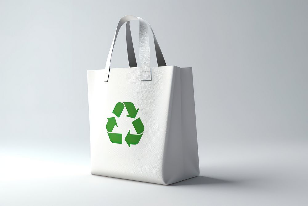 Eco bag icon handbag white background accessories. 