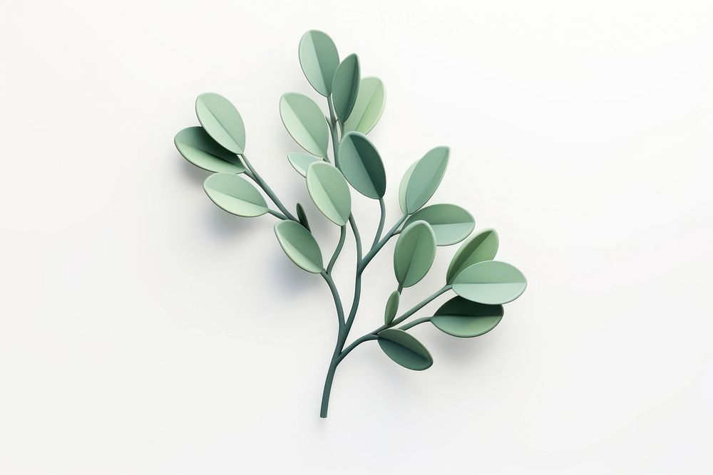Eucalyptus icon plant herbs leaf. AI generated Image by rawpixel.