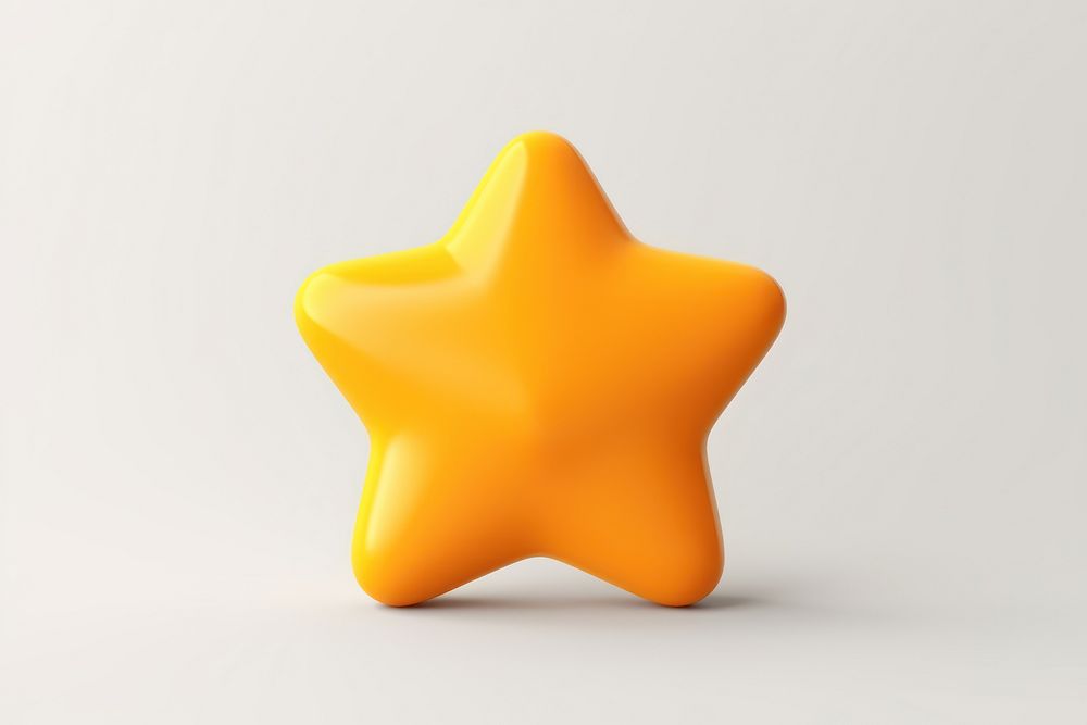 Star icon white background simplicity echinoderm. AI generated Image by rawpixel.