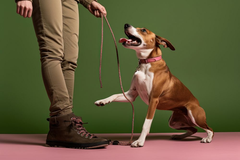 Dog pet footwear mammal. AI generated Image by rawpixel.