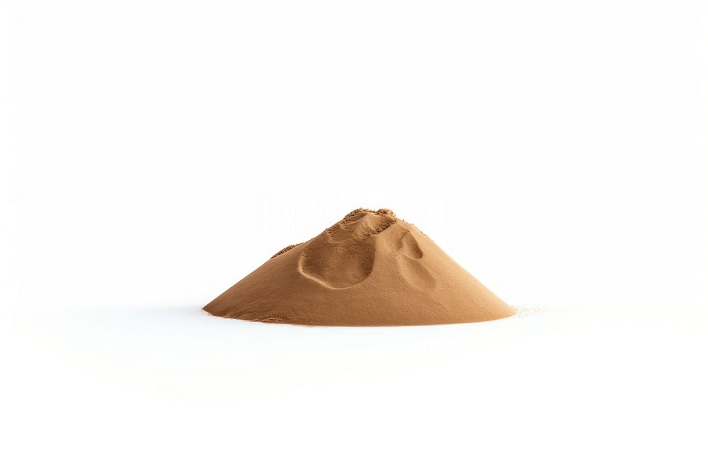 Sand white background simplicity ingredient. AI generated Image by rawpixel.