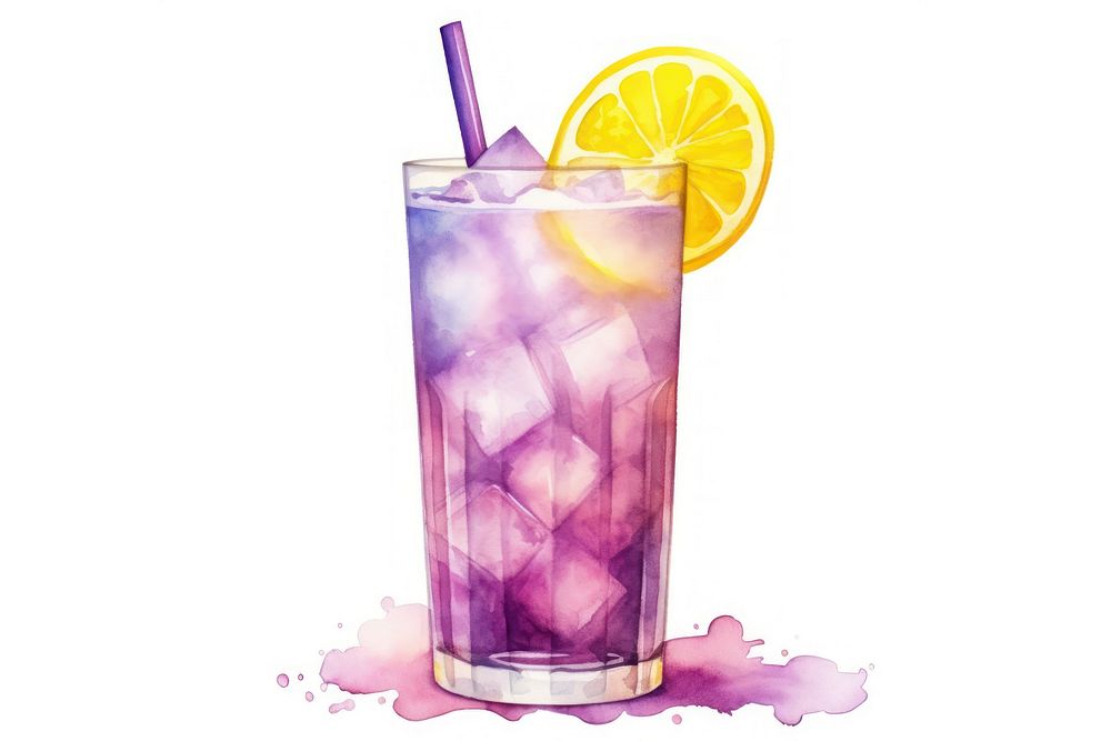 Lemonade cocktail drink fruit. AI generated Image by rawpixel.
