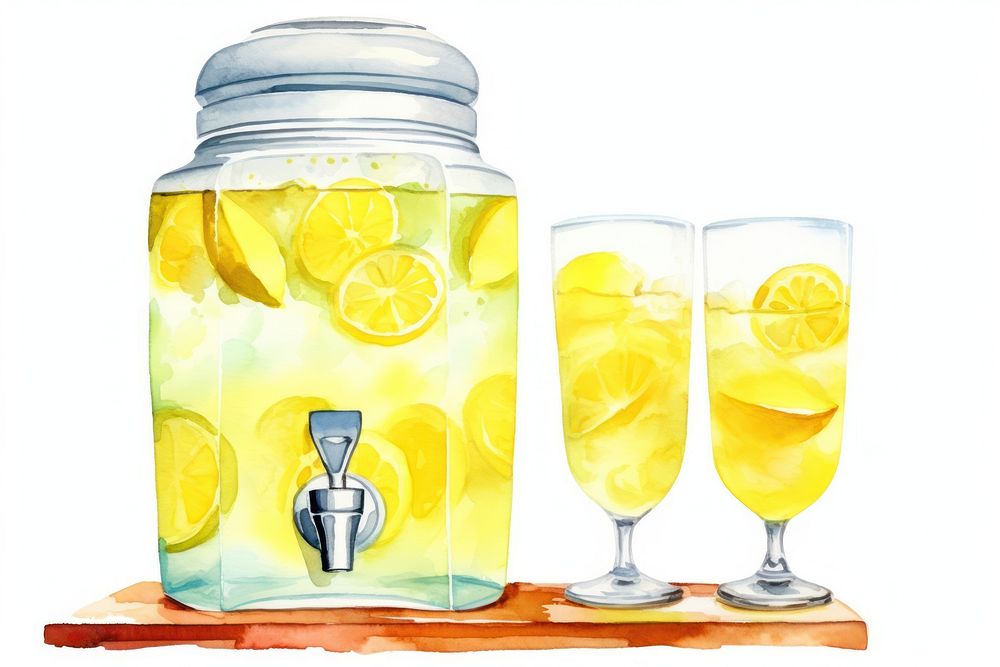 Lemonade bottle fruit drink. AI generated Image by rawpixel.