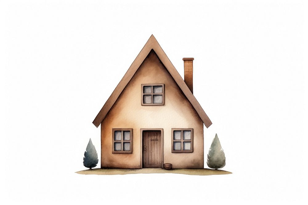 Home architecture building cottage. AI generated Image by rawpixel.