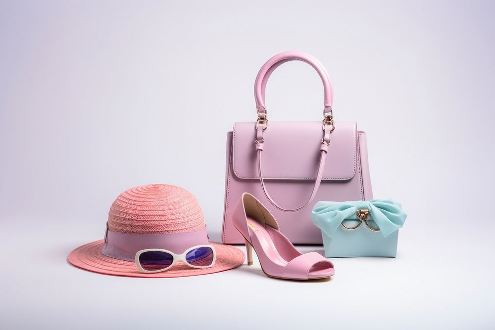 Purse shoe bag accessories. AI generated Image by rawpixel.