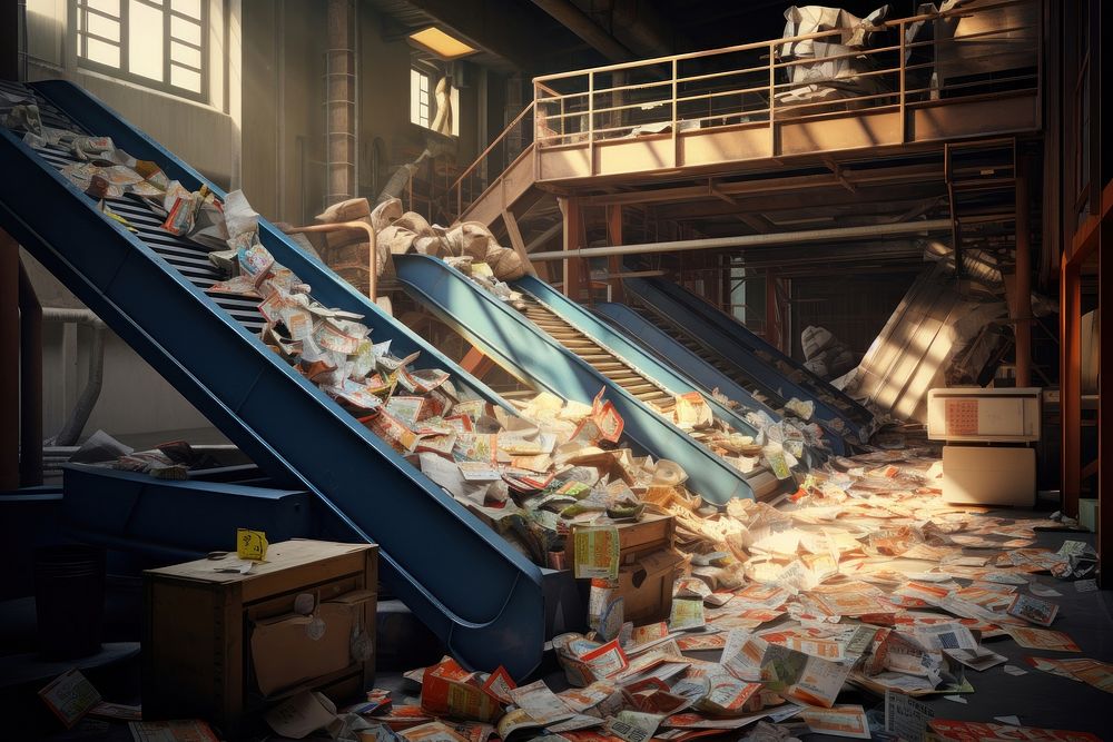 Architecture building destruction unhygienic. AI generated Image by rawpixel.