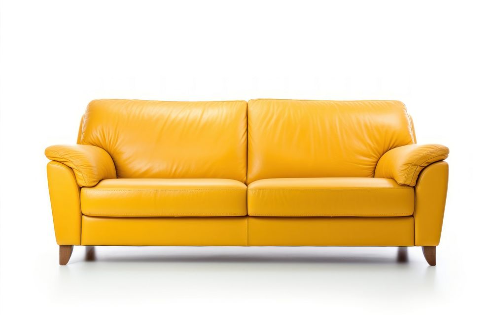 Modren sofa furniture chair white background. AI generated Image by rawpixel.