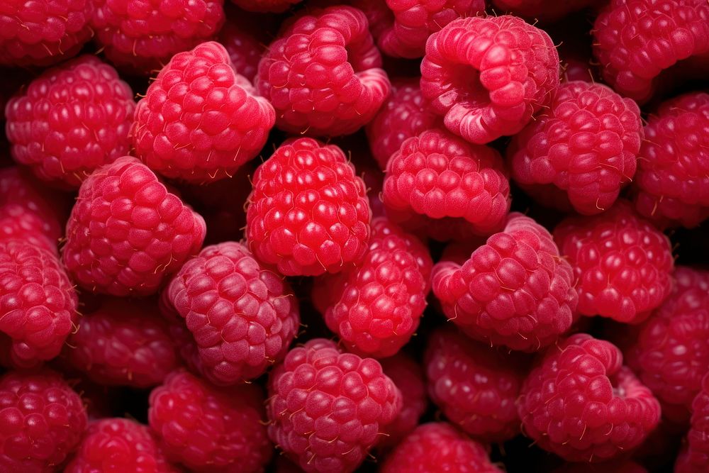 Raspberries raspberry fruit plant. 