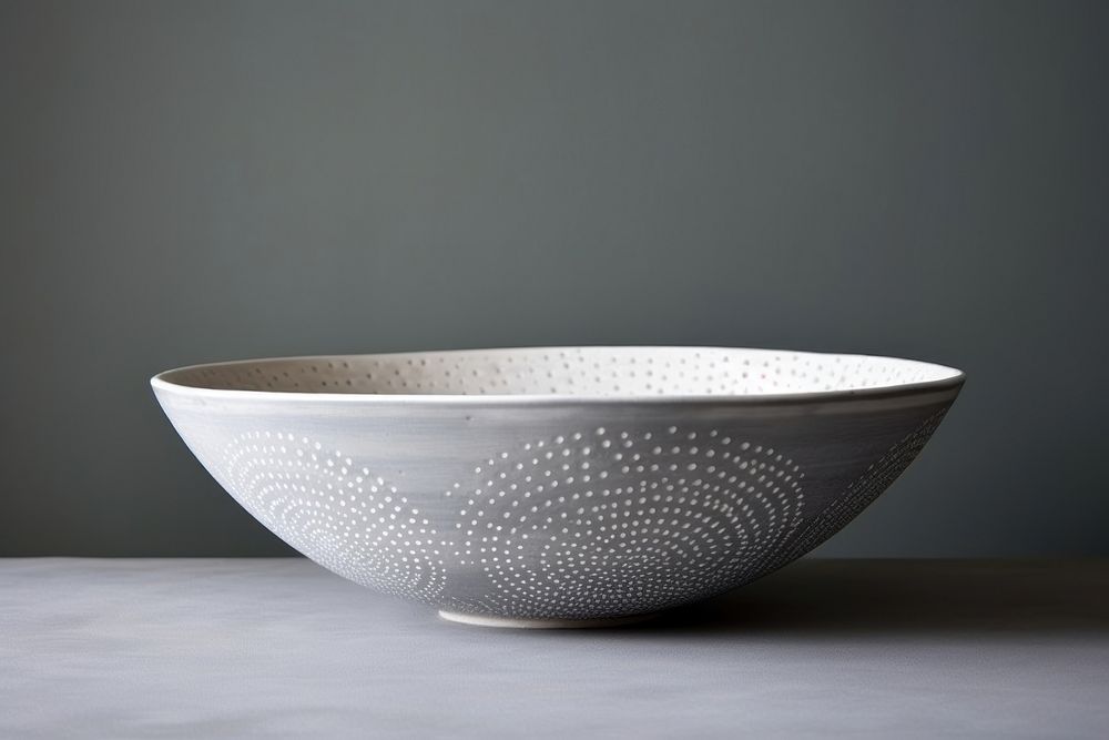 Ceramic pasta bowl porcelain white. AI generated Image by rawpixel.