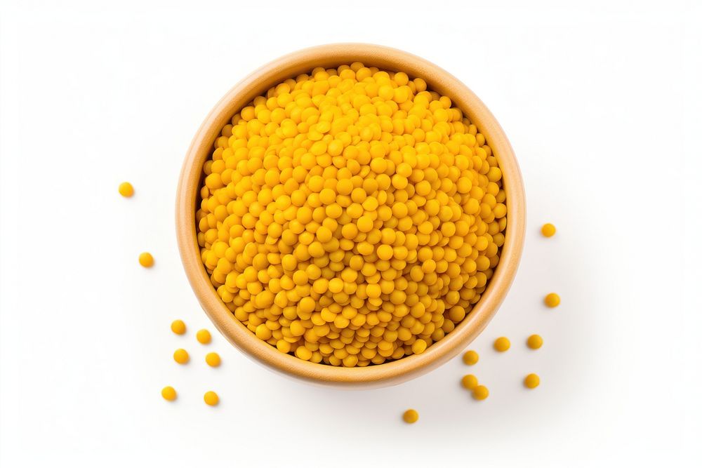 Mustard seeds plant food bowl. AI generated Image by rawpixel.