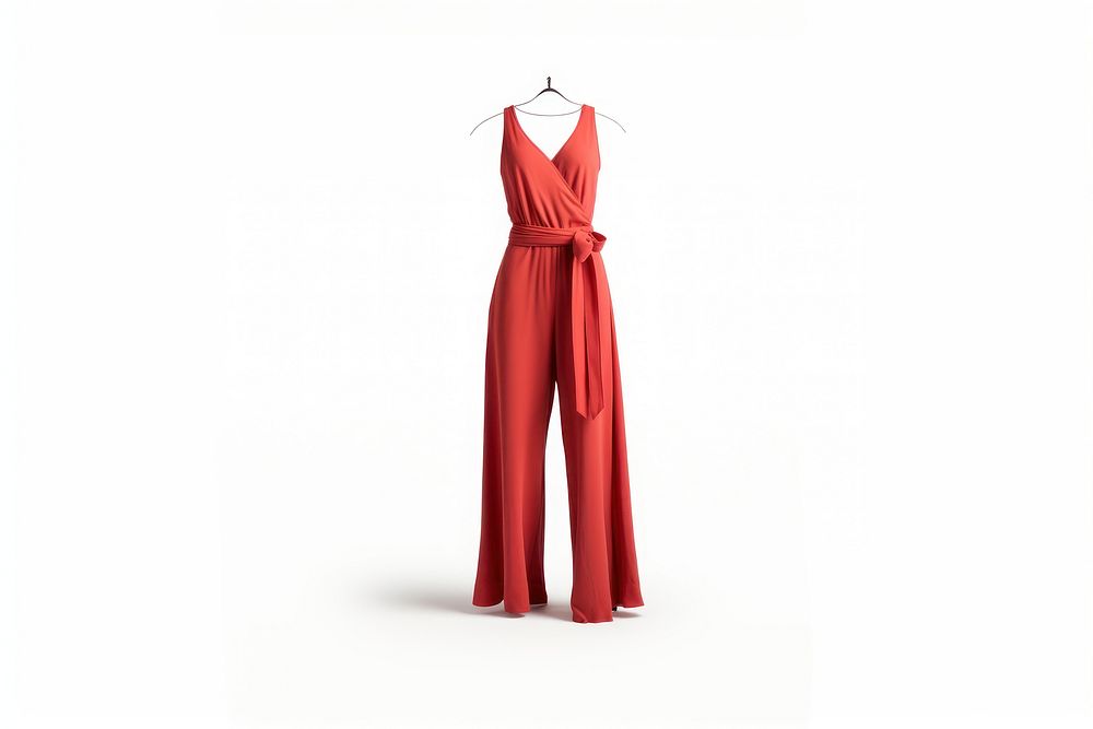Ladies jumpsuit fashion dress gown. AI generated Image by rawpixel.