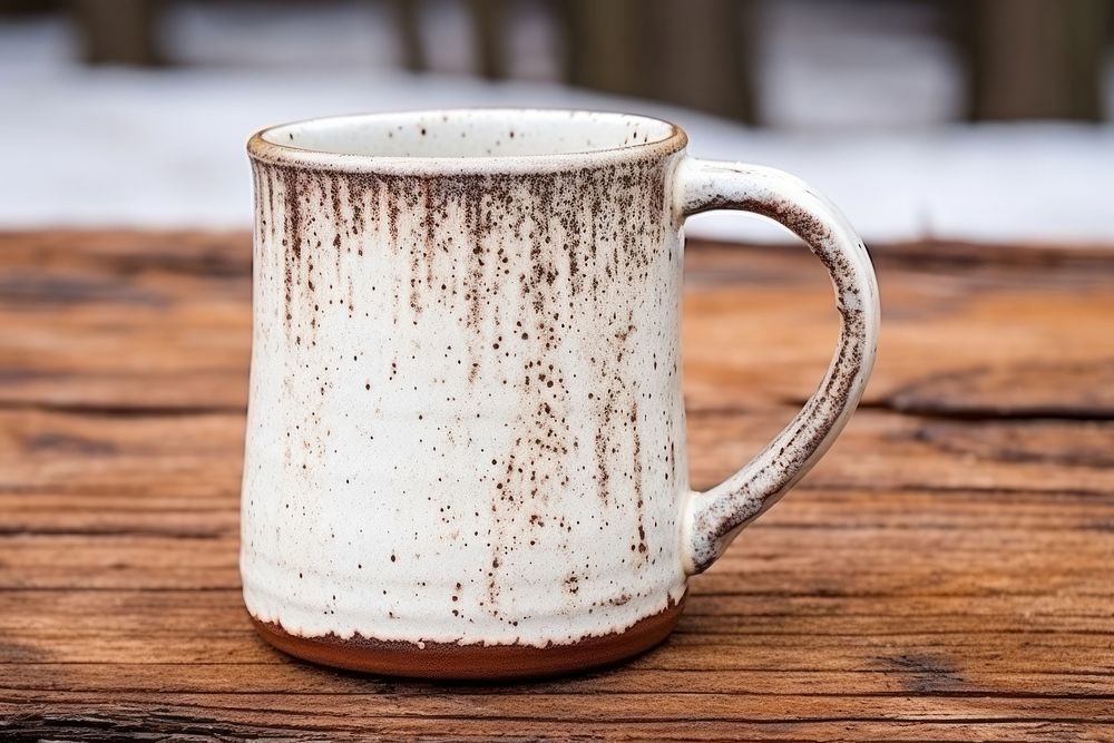 Coffee mug ceramic drink white. AI generated Image by rawpixel.