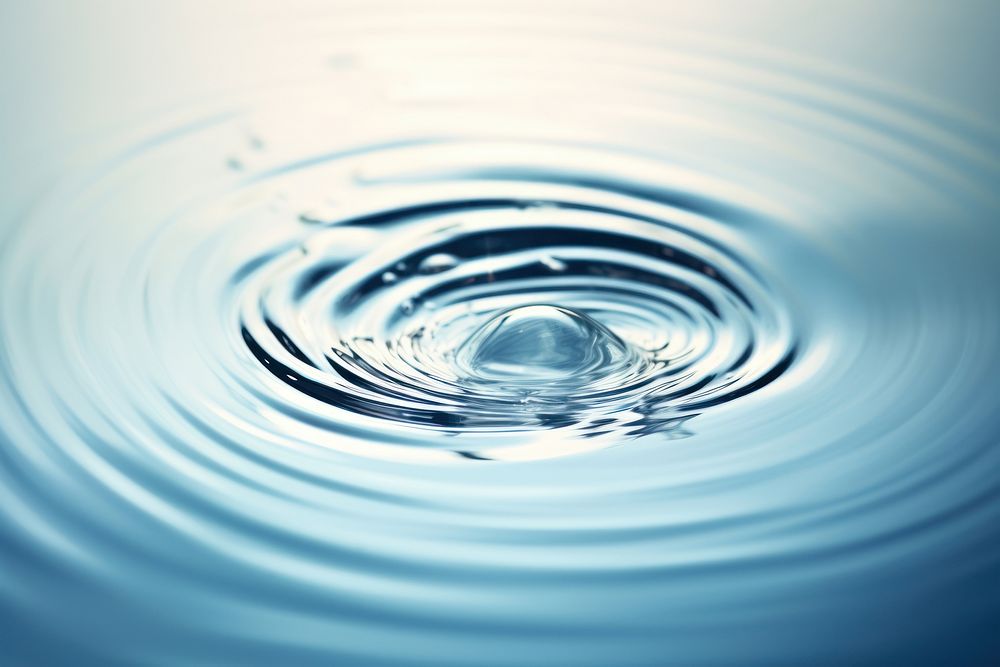 Water drop wave backgrounds. AI generated Image by rawpixel.