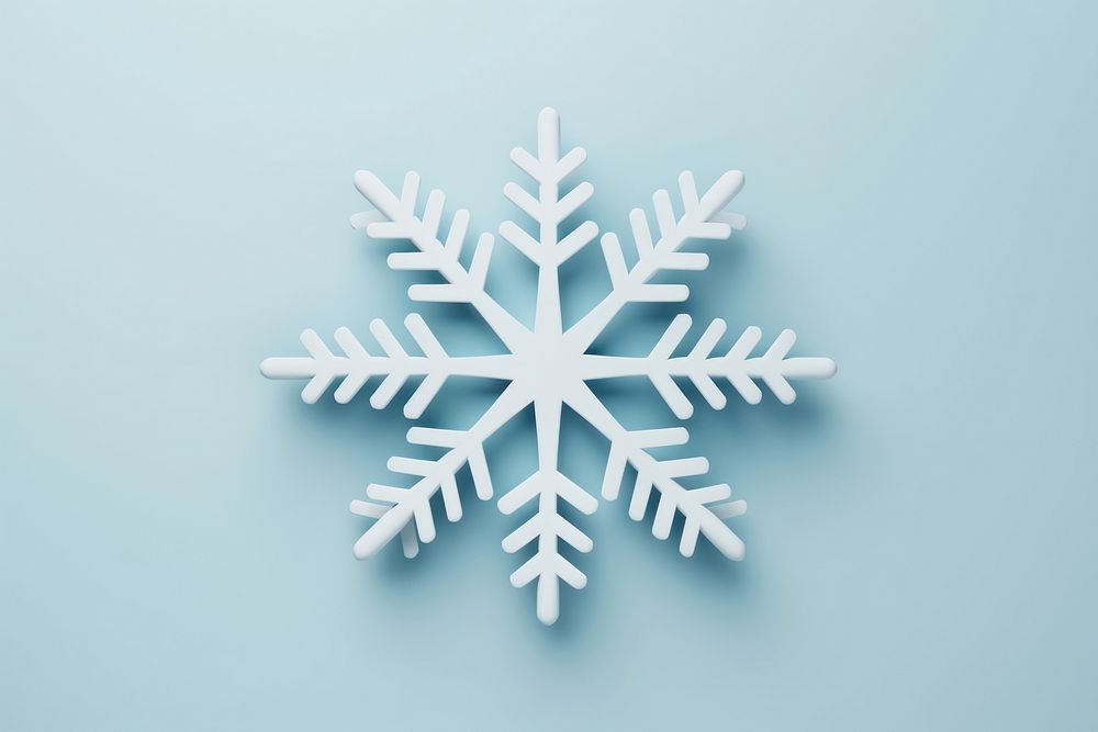 Snowflake celebration copy space decoration. AI generated Image by rawpixel.