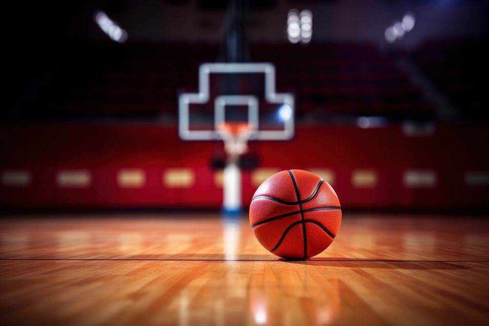 Basketball ball sports competition exercising. AI generated Image by rawpixel.