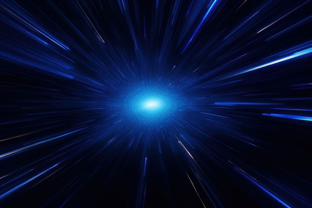 Hyperspace light speed travel effect AI generated image by rawpixel