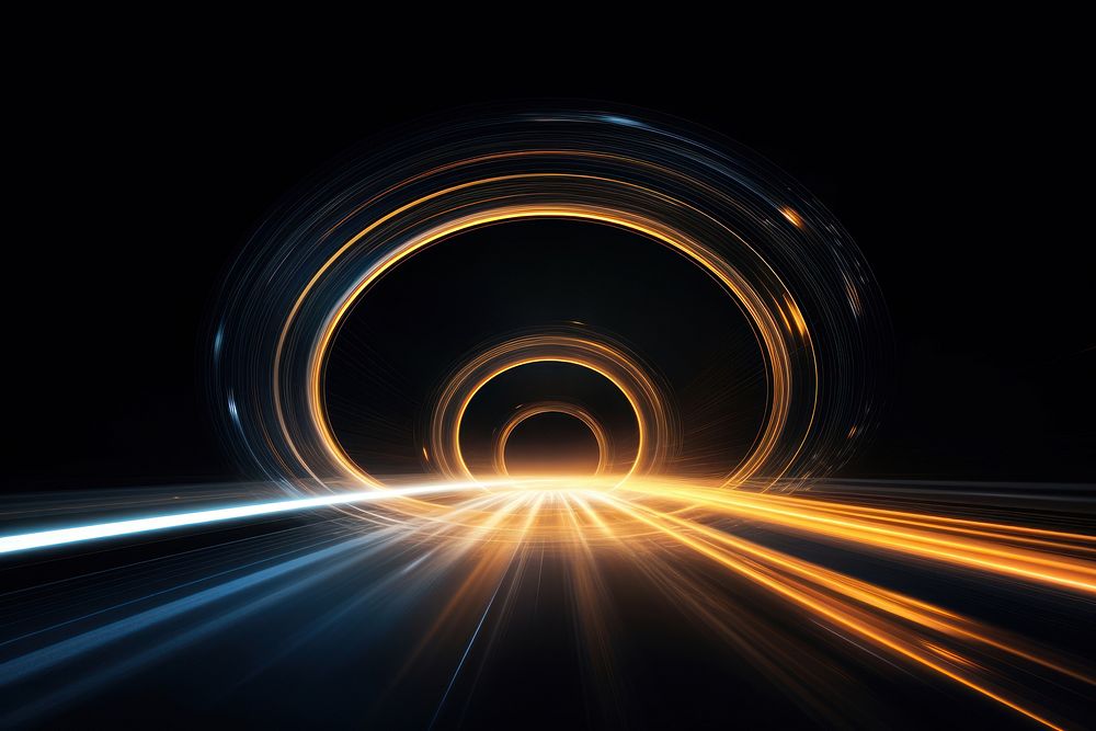 Light speed trail effect  AI generated image by rawpixel