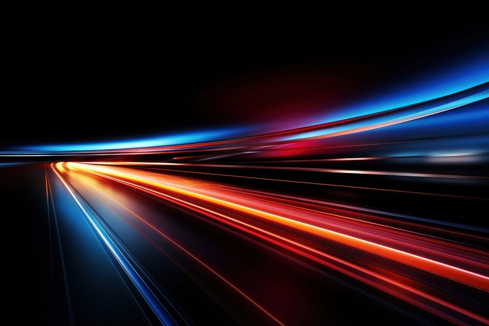 Light speed trail effect  AI generated image by rawpixel