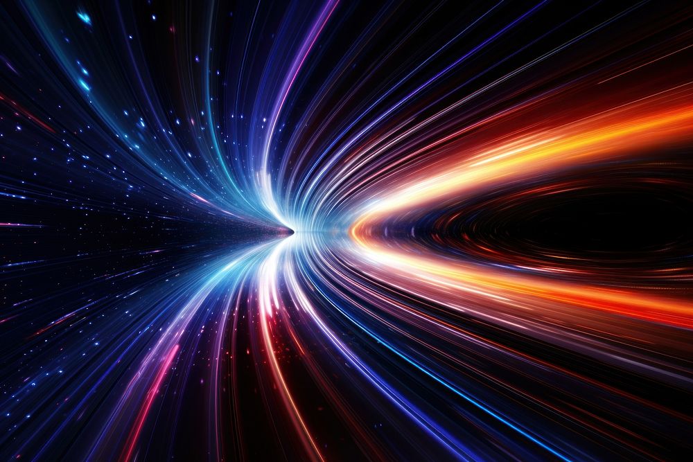 Looping hyperspace backgrounds pattern light.