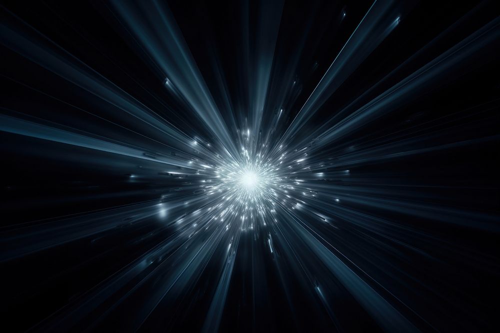Hyperspace light speed travel effect AI generated image by rawpixel