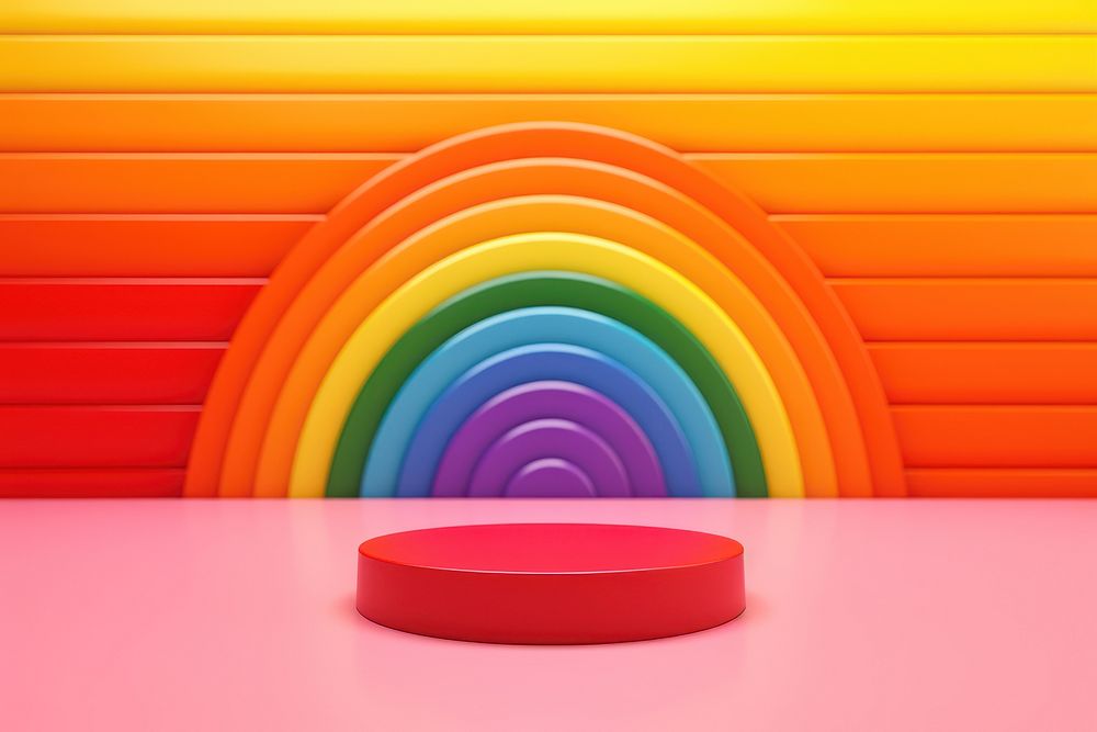 Pride month graphics rainbow pattern. AI generated Image by rawpixel.