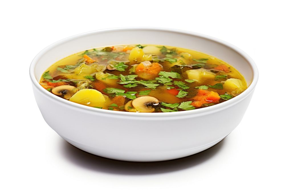 Vegetable soup food meal bowl. AI generated Image by rawpixel.