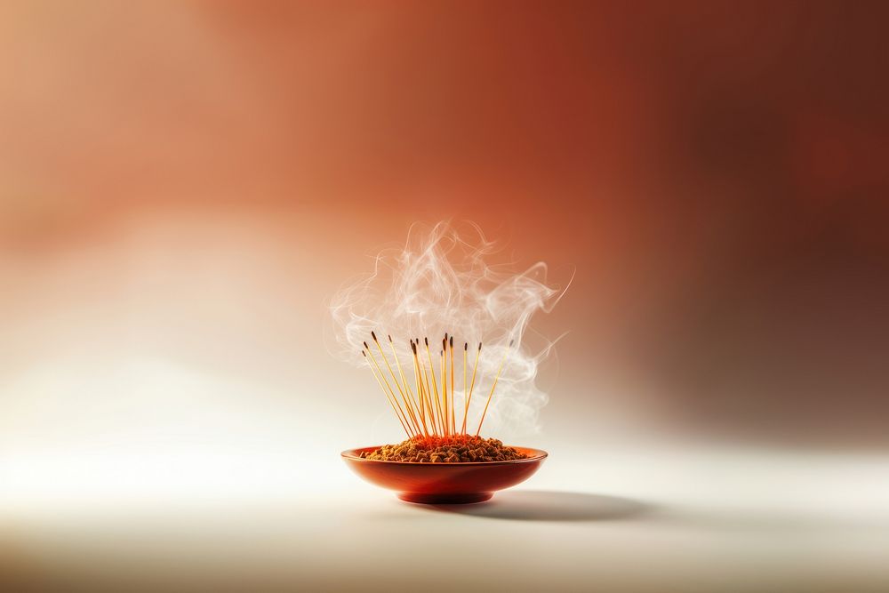 Incense burning exploding splashing. AI generated Image by rawpixel.
