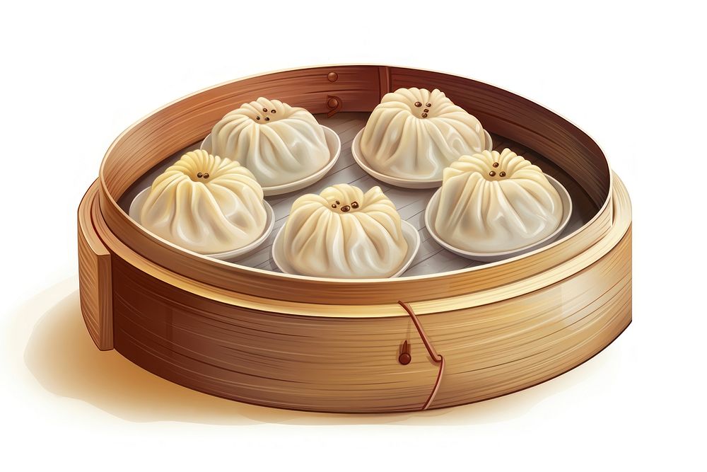 Dimsum dumpling food xiaolongbao. AI generated Image by rawpixel.