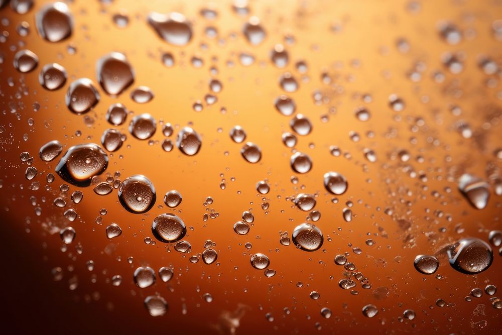 Soda bubbles backgrounds condensation refreshment. AI generated Image by rawpixel.