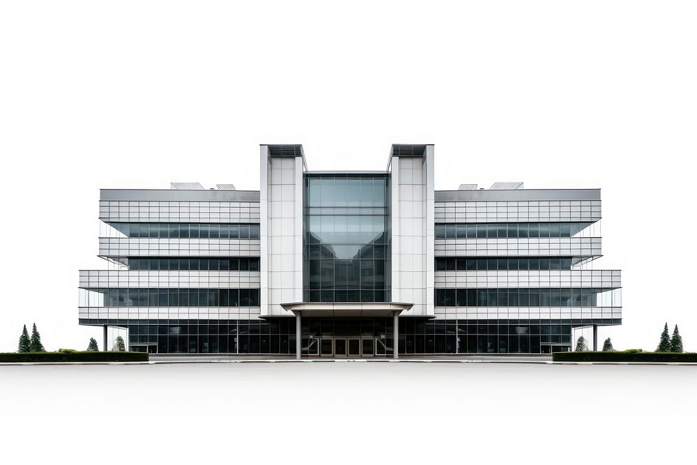 Office building architecture city headquarters. AI generated Image by rawpixel.