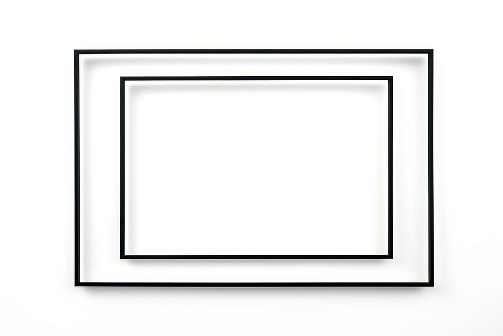 Frame simple line art backgrounds white rectangle. AI generated Image by rawpixel.