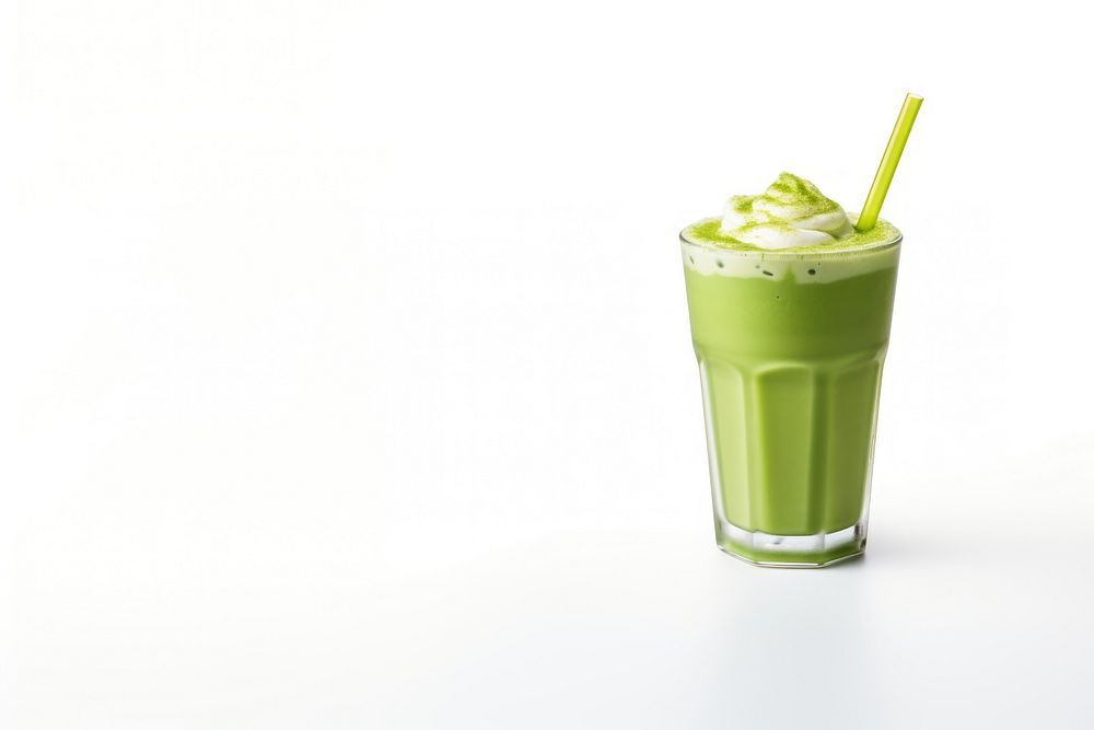 Green tea matcha drink milkshake smoothie juice. AI generated Image by rawpixel.