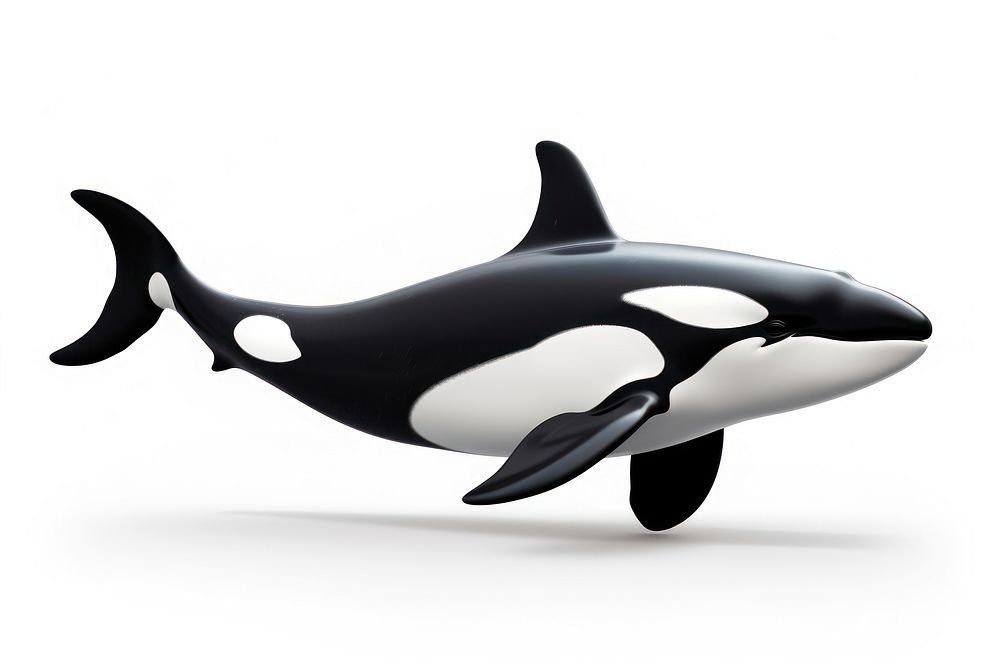 Orca animal mammal whale. AI generated Image by rawpixel.