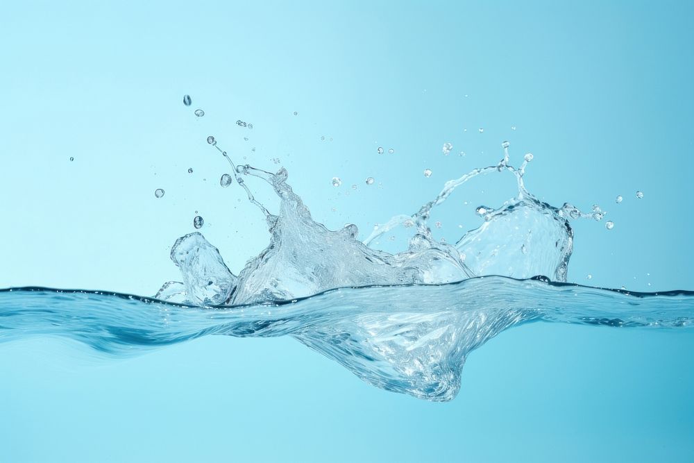 Water impact backgrounds swimming outdoors. AI generated Image by rawpixel.