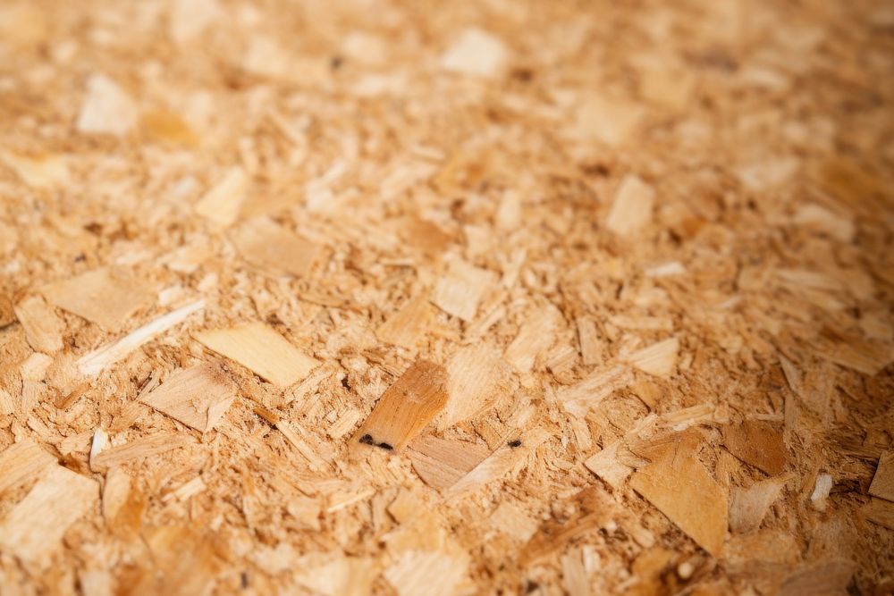Oriented Strand Board wood backgrounds flooring. AI generated Image by rawpixel.